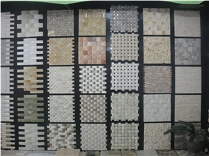 Black Ceramic Mosaic Porcelain Mosaic
